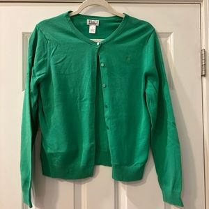 Size L vintage button-down cardigan, 100% cotton